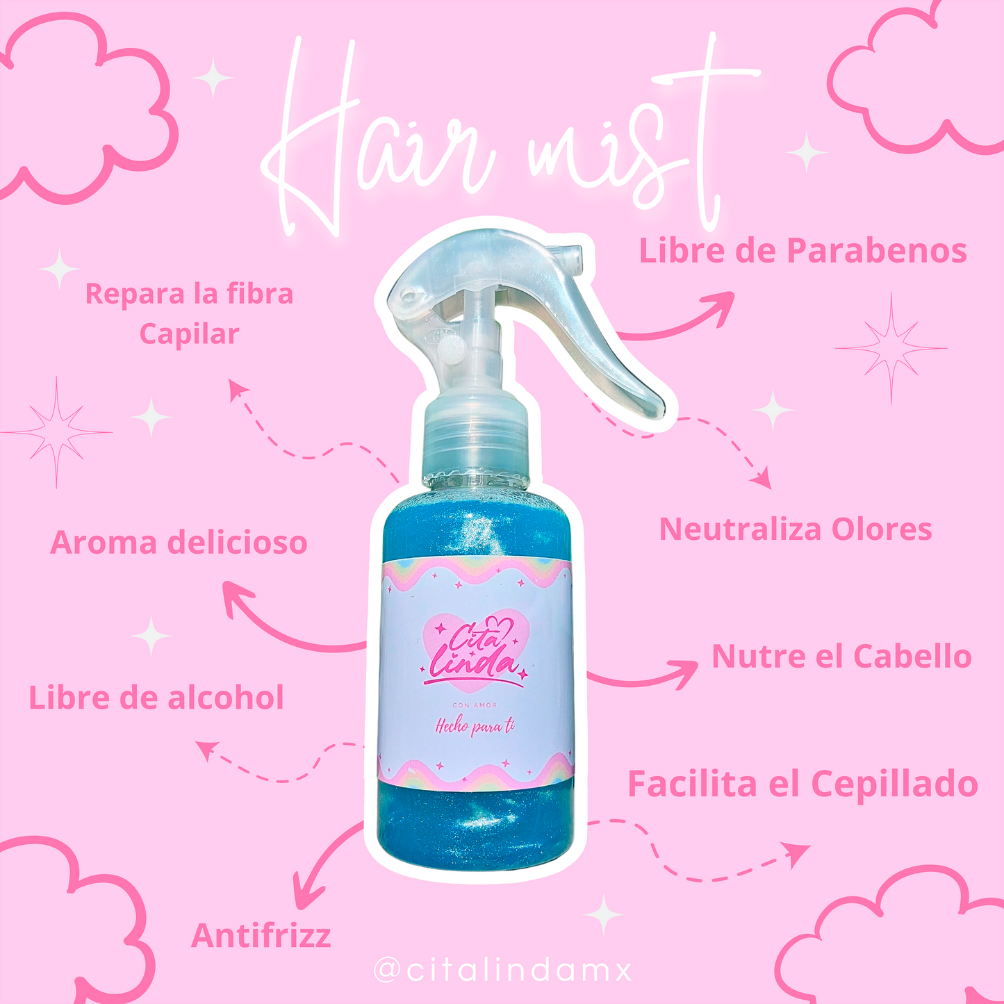 Hair Mist NUBE DE CARAMELO